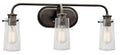 KICHLER, BRAELYN BATH BRACKET, BATH VANITY LIGHT