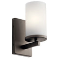 KICHLER, CROSBY WALL SCONCE, WALL SCONCES