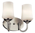 KICHLER, AUBREY BATH BRACKET, BATH VANITY LIGHT