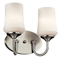 KICHLER, AUBREY BATH BRACKET, BATH VANITY LIGHT