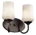 KICHLER, AUBREY BATH BRACKET, BATH VANITY LIGHT