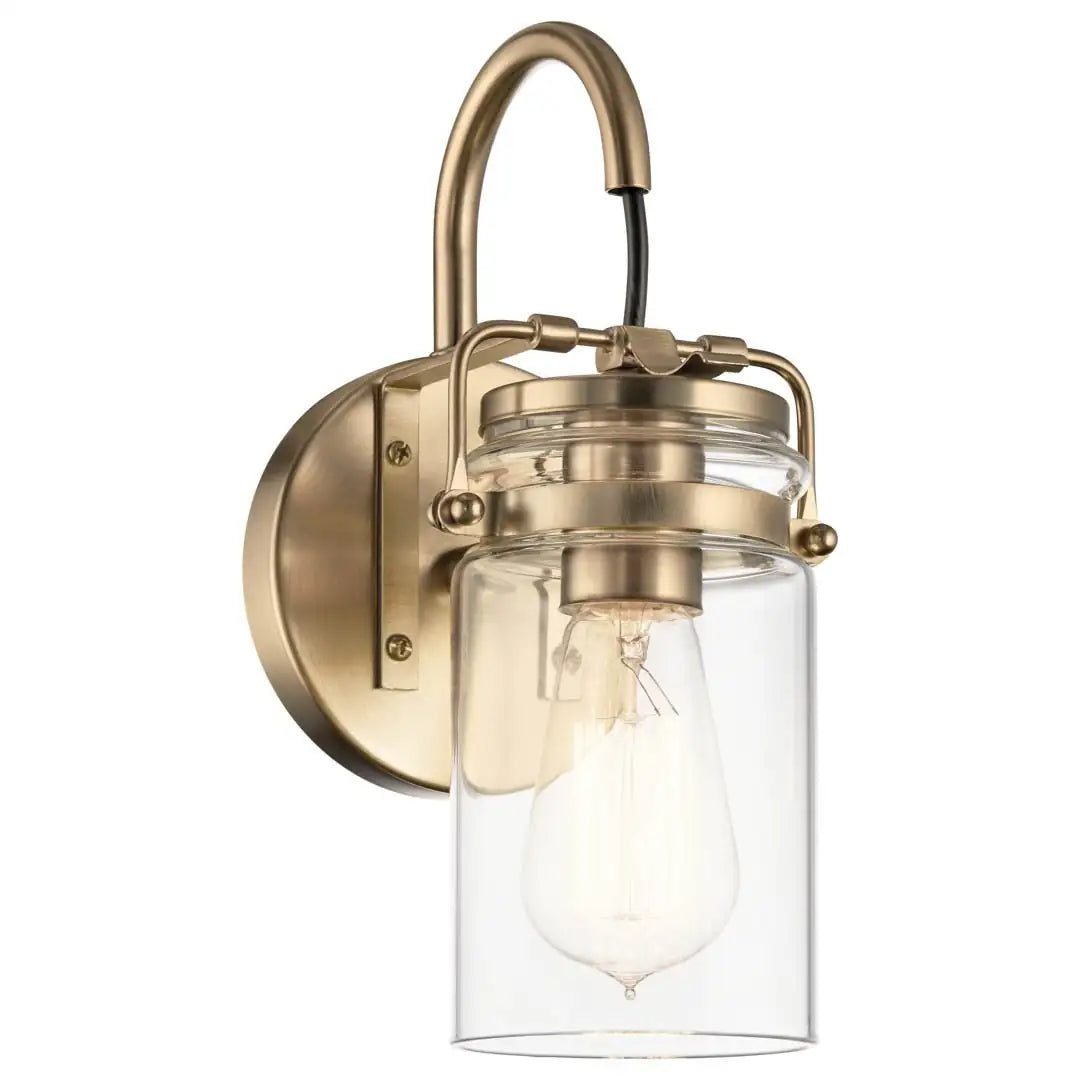 KICHLER, BRINLEY WALL SCONCE, WALL SCONCES