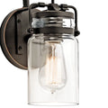 KICHLER, BRINLEY WALL SCONCE, WALL SCONCES