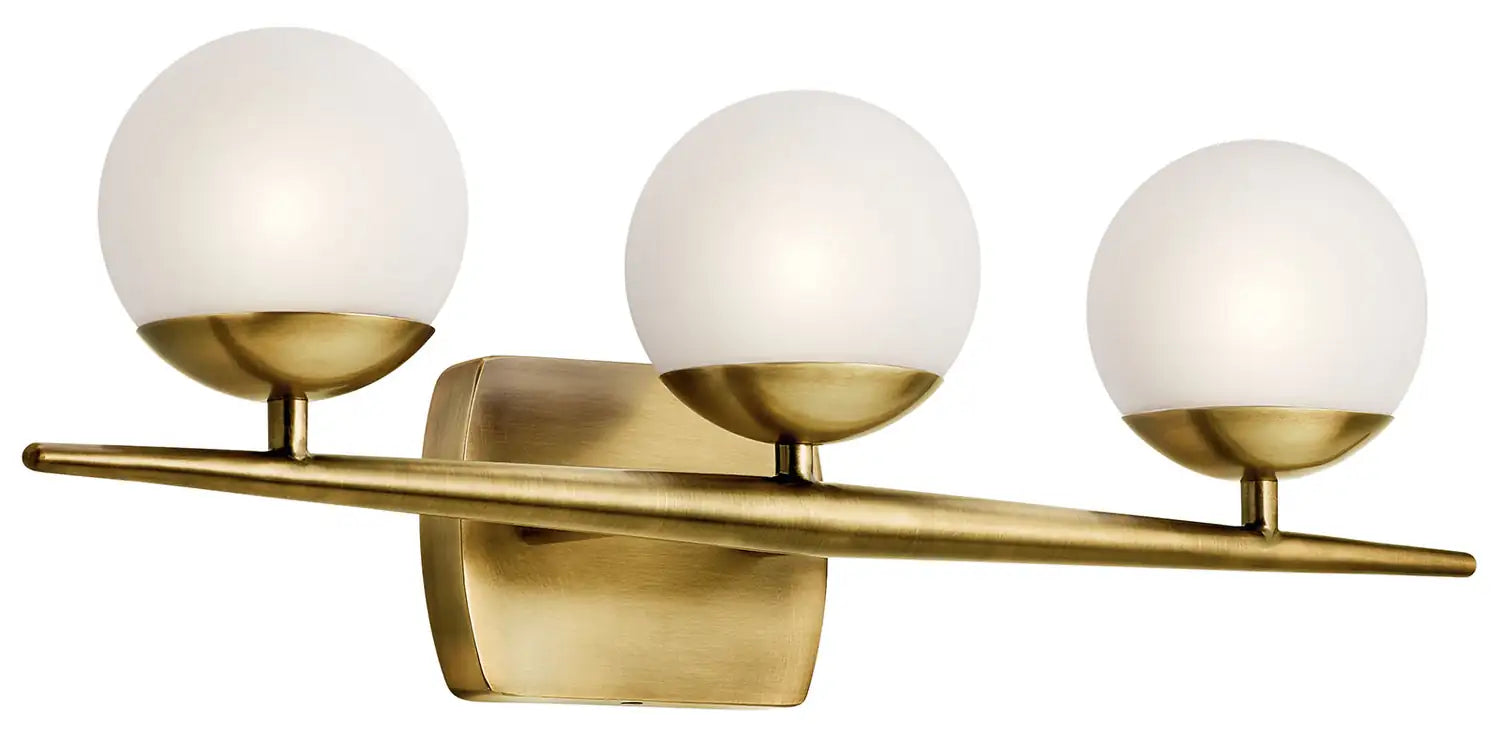 KICHLER, JASPER BATH BRACKET, BATH VANITY LIGHT