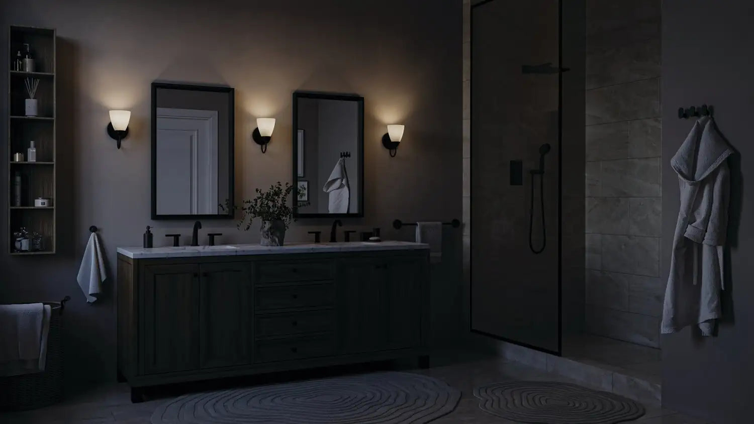 KICHLER, JOLIE WALL SCONCE, WALL SCONCES