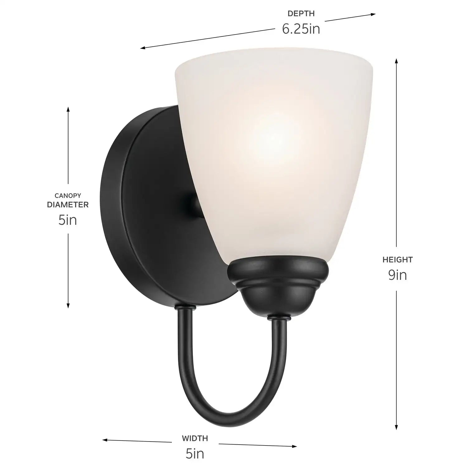KICHLER, JOLIE WALL SCONCE, WALL SCONCES