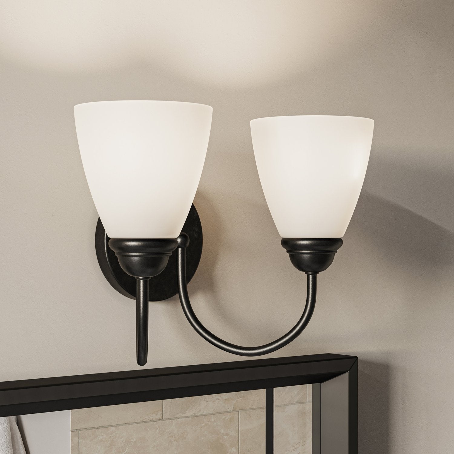 KICHLER, JOLIE BATH BRACKET, BATH VANITY LIGHT