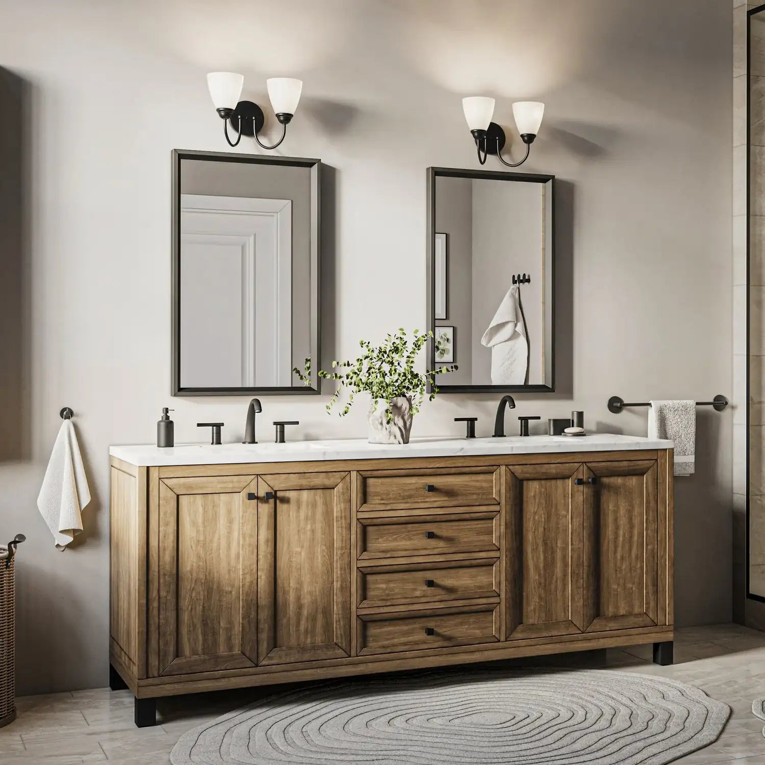 KICHLER, JOLIE BATH BRACKET, BATH VANITY LIGHT