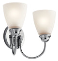 KICHLER, JOLIE BATH BRACKET, BATH VANITY LIGHT