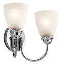 KICHLER, JOLIE BATH BRACKET, BATH VANITY LIGHT