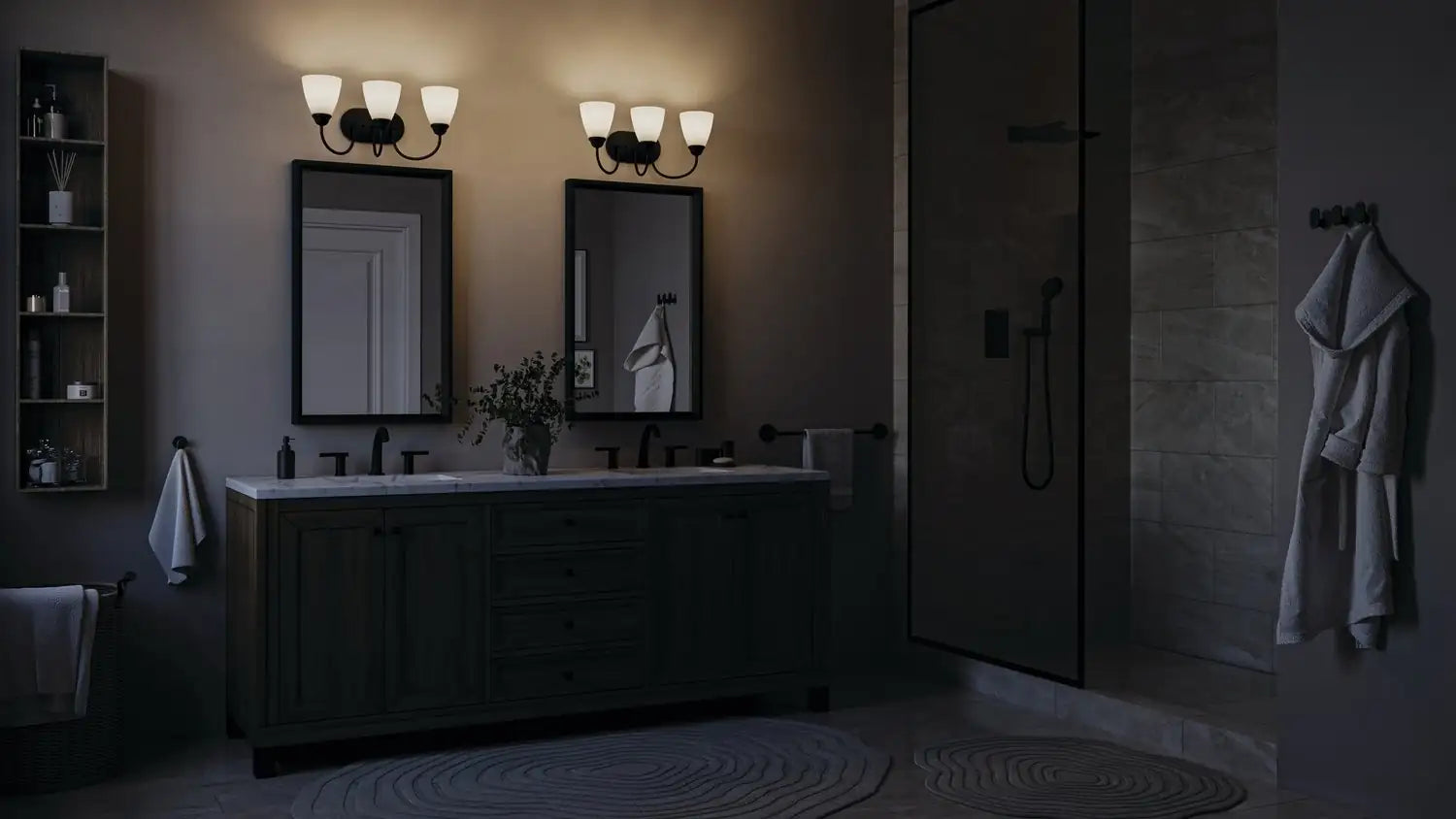 KICHLER, JOLIE BATH BRACKET, BATH VANITY LIGHT