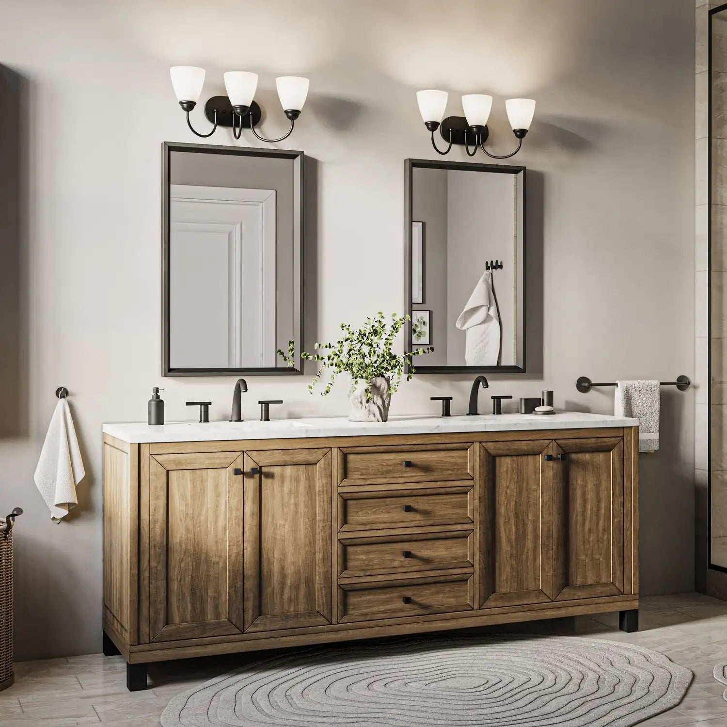 KICHLER, JOLIE BATH BRACKET, BATH VANITY LIGHT