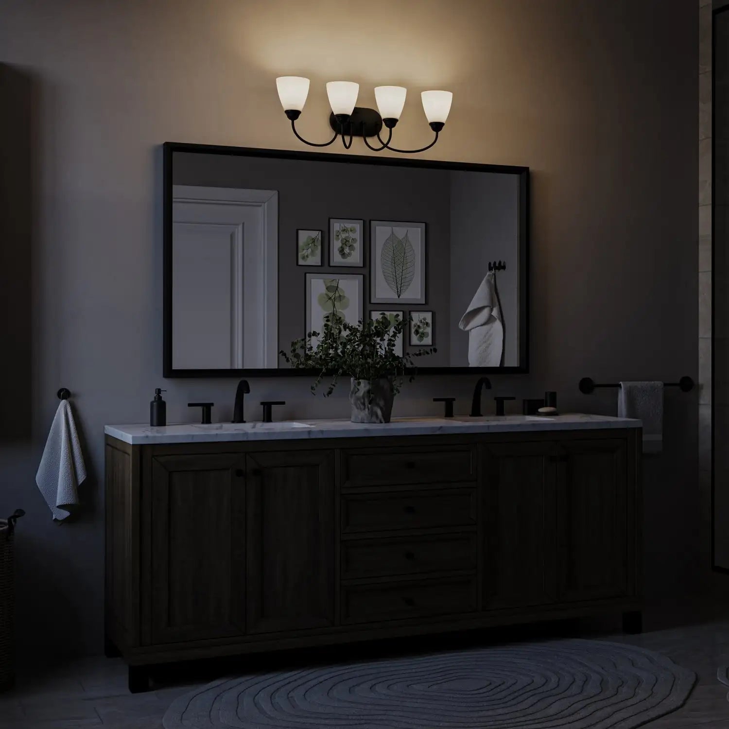 KICHLER, JOLIE BATH BRACKET, BATH VANITY LIGHT