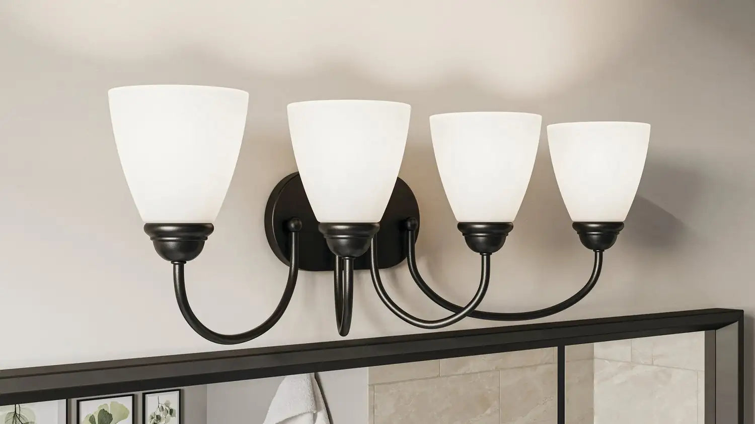 KICHLER, JOLIE BATH BRACKET, BATH VANITY LIGHT