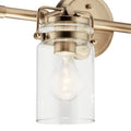 KICHLER, BRINLEY BATH BRACKET, BATH VANITY LIGHT