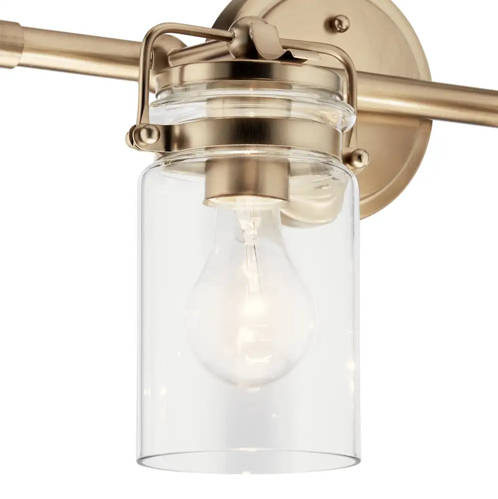 KICHLER, BRINLEY BATH BRACKET, BATH VANITY LIGHT
