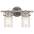 KICHLER, BRINLEY BATH BRACKET, BATH VANITY LIGHT