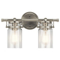 KICHLER, BRINLEY BATH BRACKET, BATH VANITY LIGHT