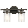 KICHLER, BRINLEY BATH BRACKET, BATH VANITY LIGHT