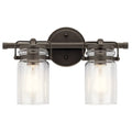 KICHLER, BRINLEY BATH BRACKET, BATH VANITY LIGHT