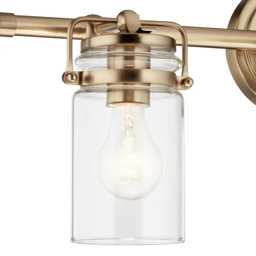 KICHLER, BRINLEY BATH BRACKET, BATH VANITY LIGHT