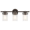 KICHLER, BRINLEY BATH BRACKET, BATH VANITY LIGHT