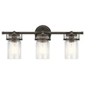 KICHLER, BRINLEY BATH BRACKET, BATH VANITY LIGHT