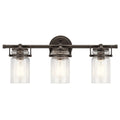 KICHLER, BRINLEY BATH BRACKET, BATH VANITY LIGHT