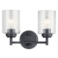 KICHLER, WINSLOW BATH BRACKET, BATH VANITY LIGHT