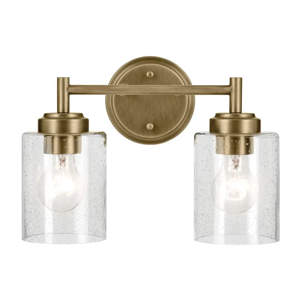 KICHLER, WINSLOW BATH BRACKET, BATH VANITY LIGHT