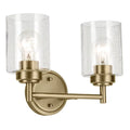 KICHLER, WINSLOW BATH BRACKET, BATH VANITY LIGHT