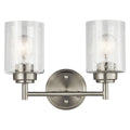 KICHLER, WINSLOW BATH BRACKET, BATH VANITY LIGHT