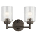KICHLER, WINSLOW BATH BRACKET, BATH VANITY LIGHT