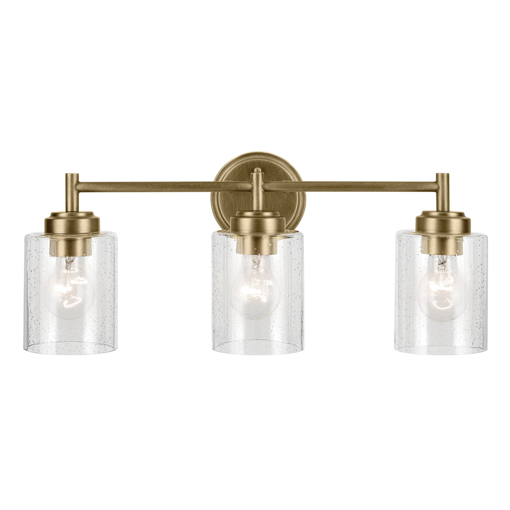 KICHLER, WINSLOW BATH BRACKET, BATH VANITY LIGHT