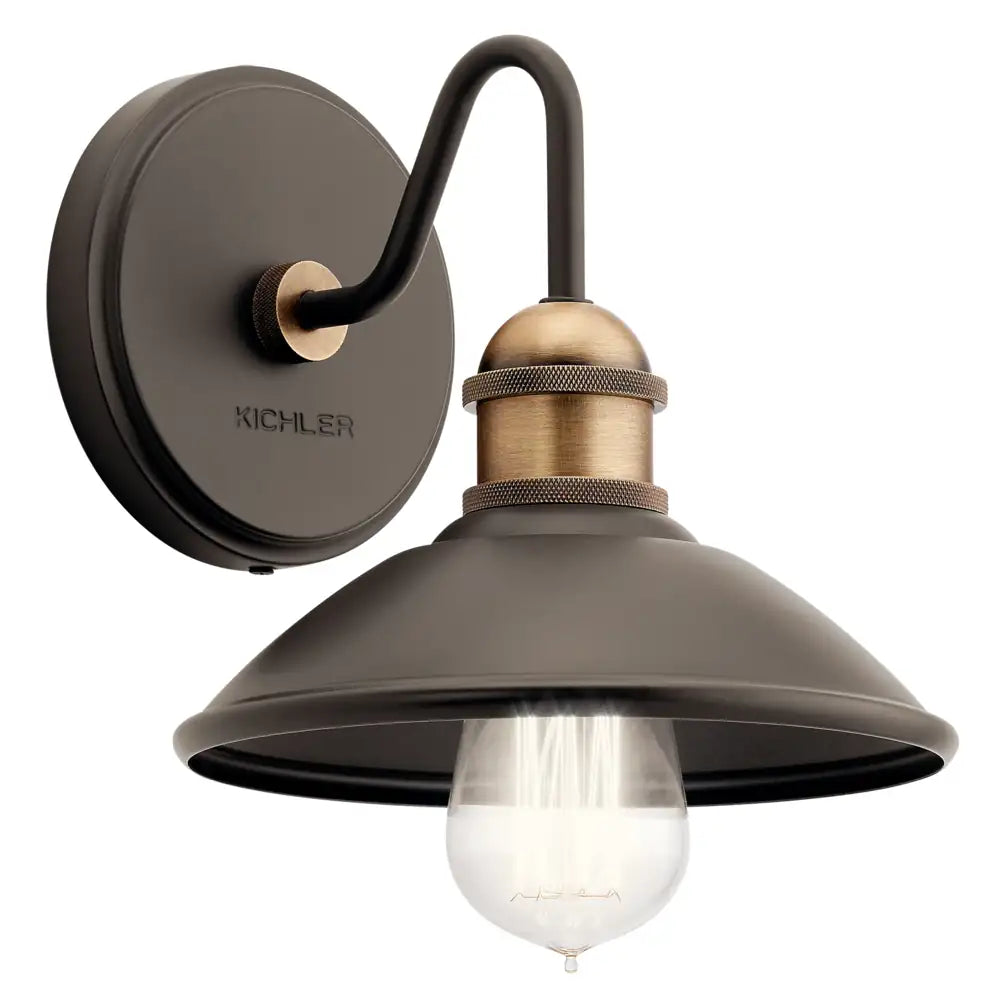 KICHLER, CLYDE WALL SCONCE, WALL SCONCES