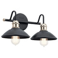 KICHLER, CLYDE BATH BRACKET, BATH VANITY LIGHT
