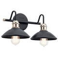 KICHLER, CLYDE BATH BRACKET, BATH VANITY LIGHT
