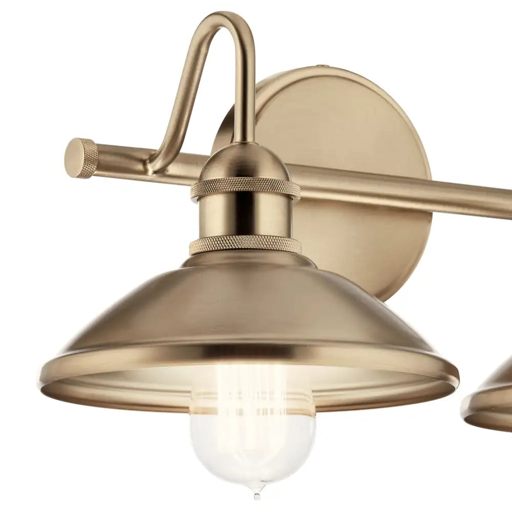 KICHLER, CLYDE BATH BRACKET, BATH VANITY LIGHT