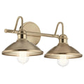 KICHLER, CLYDE BATH BRACKET, BATH VANITY LIGHT