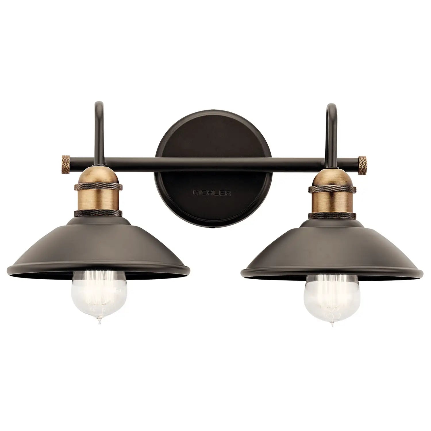 KICHLER, CLYDE BATH BRACKET, BATH VANITY LIGHT