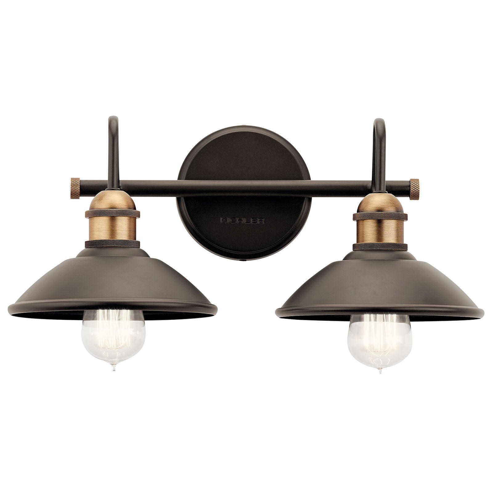 KICHLER, CLYDE BATH BRACKET, BATH VANITY LIGHT