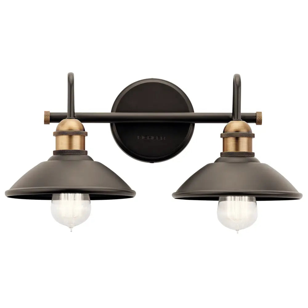 KICHLER, CLYDE BATH BRACKET, BATH VANITY LIGHT