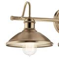 KICHLER, CLYDE BATH BRACKET, BATH VANITY LIGHT