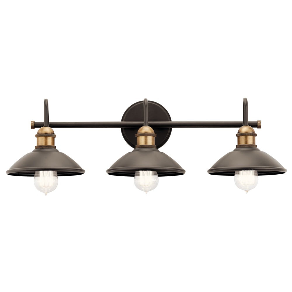 KICHLER, CLYDE BATH BRACKET, BATH VANITY LIGHT