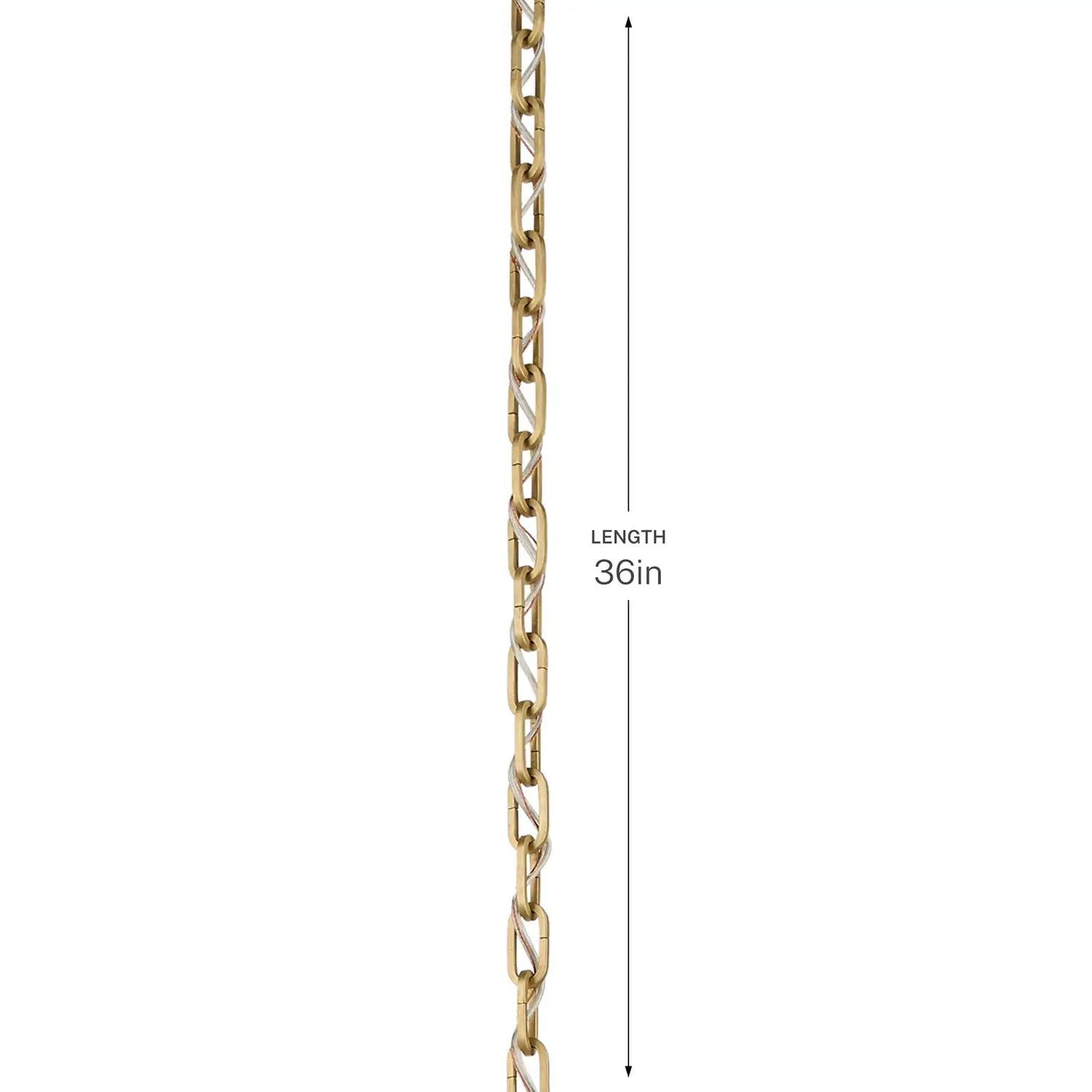 KICHLER 36" Heavy Duty Square Accessory Chain in - Chain