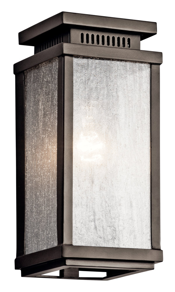 KICHLER, MANNINGHAM OUTDOOR, OUTDOOR WALL LIGHTS