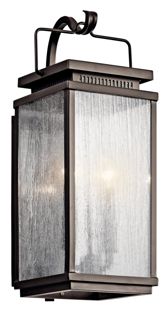 KICHLER, MANNINGHAM OUTDOOR, OUTDOOR WALL LIGHTS