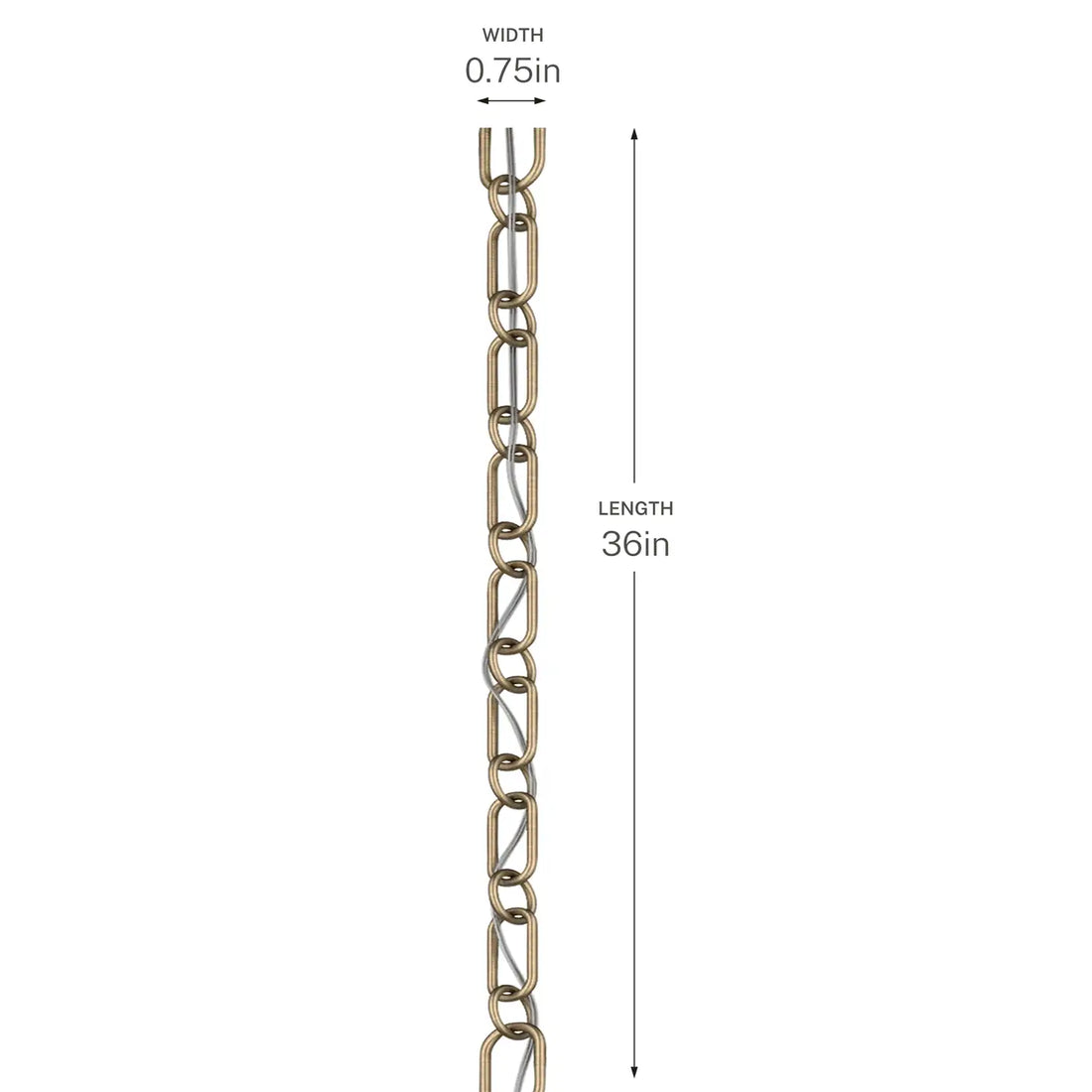 KICHLER 36" Round Decorative Chain in - Chain