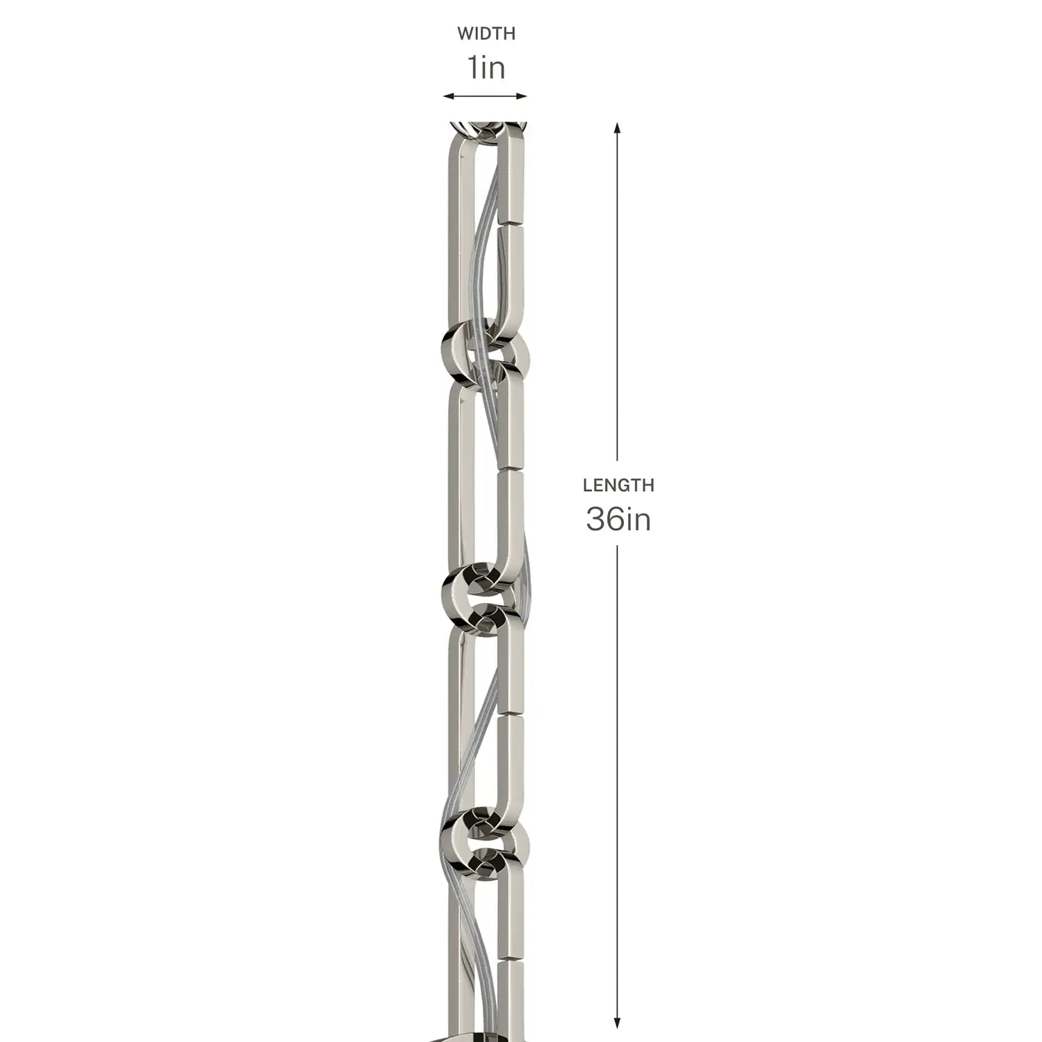 KICHLER 36" Square Decorative Chain in - Chain