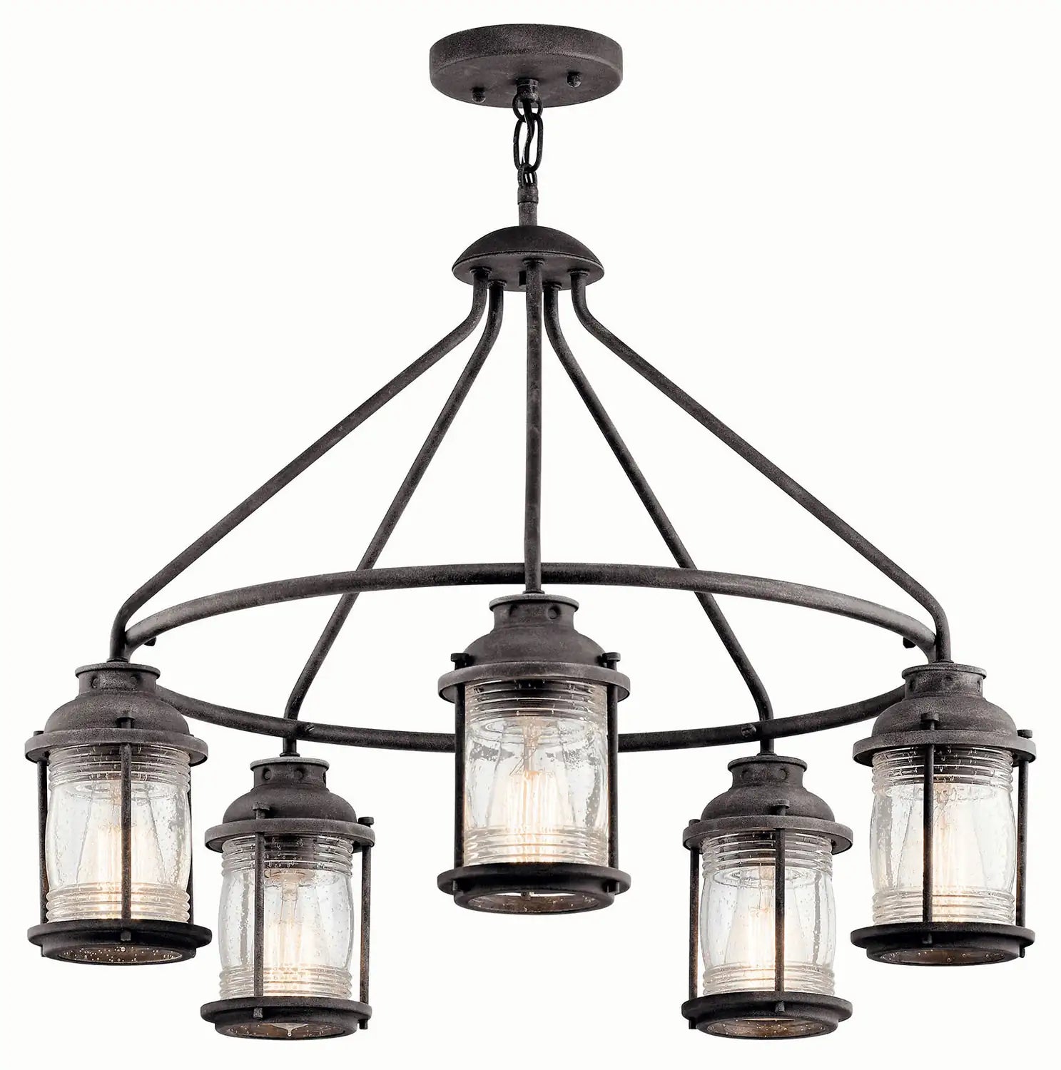 KICHLER, ASHLAND BAY OUTDOOR, OUTDOOR CEILING LIGHTS